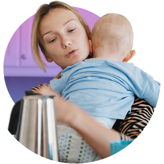 Mother and child